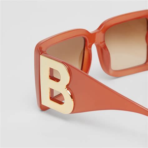 burberry sunglasses orange